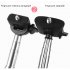 3 in 1 LED Ring Light Photo Photography Dimmable Video for Smartphone with Tripod Selfie Stick   Phone Holder Red 16CM