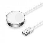 3 in 1 Magnetic Suction Wireless  Charger Usb Male Input Interface For Iwatch Iphone Single wire metal