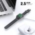 3 in 1 Magnetic Suction Wireless  Charger Usb Male Input Interface For Iwatch Iphone Two in one metal
