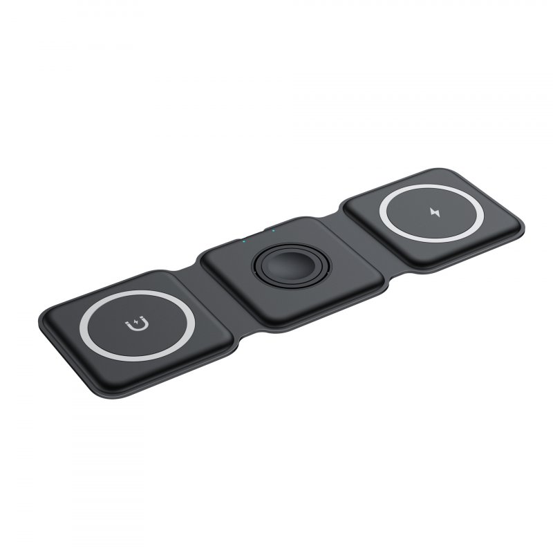 3-in-1 Magnetic Wireless Charger Stand Fast Charging Station