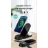 3 in 1 Multifunctional Wireless Fast Charger For Phone Watch Headset Desktop Wireless Charging Base White