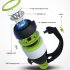 3 in 1 Portable Camping Light 1500 Mah 3 Modes Usb Rechargeable Outdoor Tent Lamp Emergency Light dark green