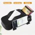 3 in 1 Portable Car Tissue  Box Simple Tissue Case Mobile Phone Holder Memory Card For Home Office Car Styling Accessories black
