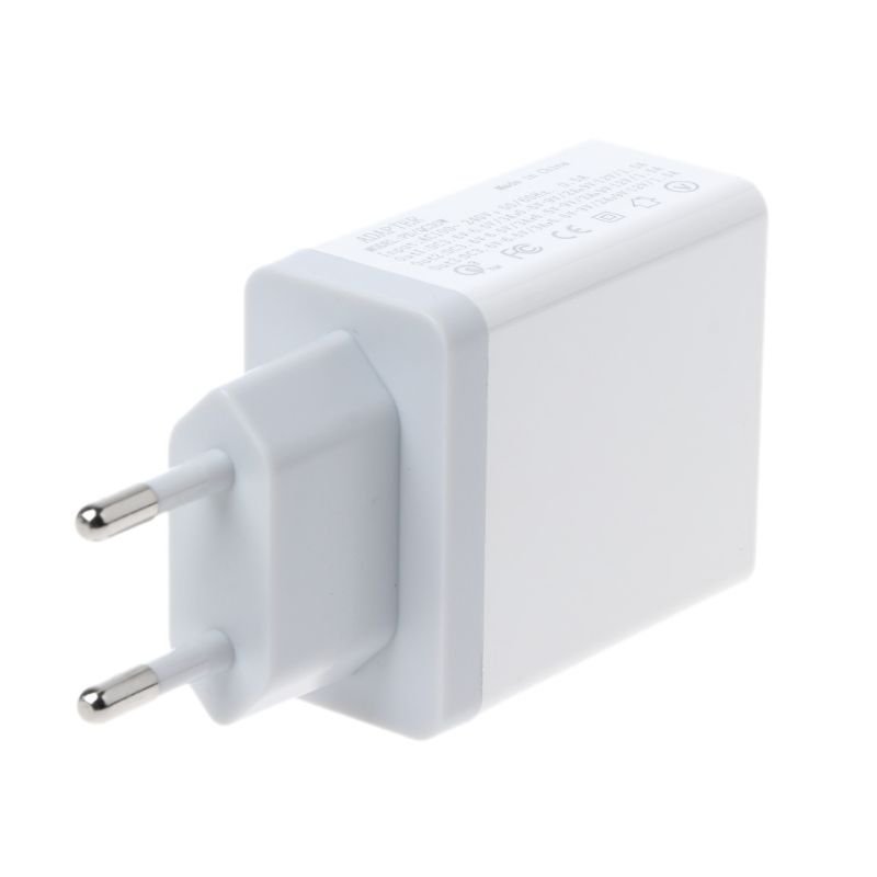 3-in-1 QC 3.0 Type C PD Dual USB Fast Charger Power Adapter for Samsung Huawei IOS Phone Tablet