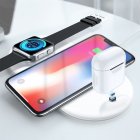 3 in 1 QI Wireless Charger for iPhone X XR XS Max Watch AirPods Mobile Phone Fast Charge for Samsung on chinavasion com with wholesale price 