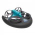 3 in 1 Remote Control Quadcopter 4 Channel Sea Land Air Drone Rechargeable Waterproof Remote Control Aircraft Blue