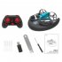 3 in 1 Remote Control Quadcopter 4 Channel Sea Land Air Drone Rechargeable Waterproof Remote Control Aircraft Blue