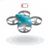 3 in 1 Remote Control Quadcopter 4 Channel Sea Land Air Drone Rechargeable Waterproof Remote Control Aircraft Blue