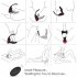 3 in 1 Remote Control Prostate Massager Vibrator Penis Ring Ball Loop Rechargeable Waterproof Anal Sex Toy