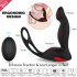 3 in 1 Remote Control Prostate Massager Vibrator Penis Ring Ball Loop Rechargeable Waterproof Anal Sex Toy