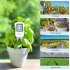3 in 1 Soil Tester Moisture Fertility pH Tester Water Humidity Tester Tester Garden Planting Kit For Greenhouses Farmland White