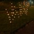 3 in 1 Solar Lamp Cherry Tree Shape LED Decoration Garden Lawn Light White light