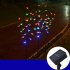 3 in 1 Solar Lamp Cherry Tree Shape LED Decoration Garden Lawn Light color