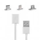 3 in 1 USB Charging Cable is suitable for use with most smartphones and other devices such as iPhone  iPad  Macbook  Samsung Galaxy and more