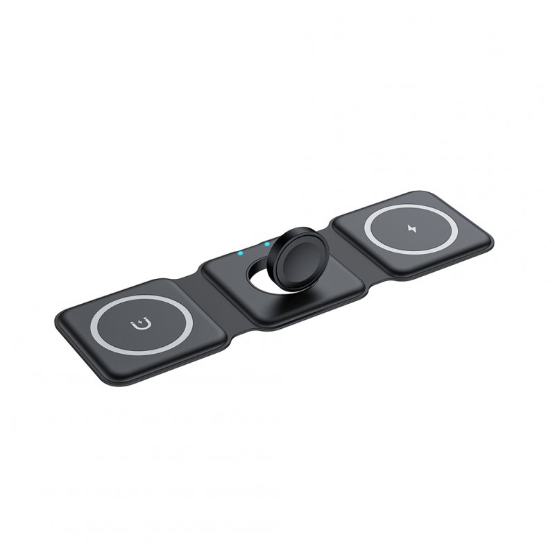 3-in-1 Wireless Charger Magnetic Foldable Charging Station Fast Charging Pad