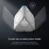 3 in 1 Wireless Charger Magnetic Foldable Charging Station Multi function Fast Charging Pad For Watch Headphone Black