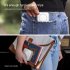 3 in 1 Wireless Charger Magnetic Foldable Charging Station Multi function Fast Charging Pad For Watch Headphone Black