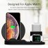 3 in 1 Wireless Charger Pad Charging Station for Apple Watch iPhone X Airpods
