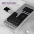 3 in 1 Wireless Charger Stand Fast Charging Vertical Base Bracket Compatible for Iphone Iwatch Airpods Black