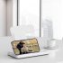 3 in 1 Wireless Charger Stand Fast Charging Vertical Base Bracket Compatible for Iphone Iwatch Airpods Black
