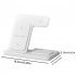 3 in 1 Wireless Charger Stand Fast Charging Vertical Base Bracket Compatible for Iphone Iwatch Airpods Black