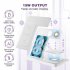 3 in 1 Wireless Charger Stand Fast Charging Vertical Base Bracket Compatible for Iphone Iwatch Airpods Black