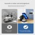 3 in 1 Wireless Charger Stand 15w Magnetic Fast Charging Dock Station for Mobile Phone Earphone Watch Black