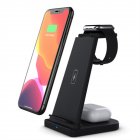 3-in-1 Wireless Charger Stand Pd / Qc3.0 Fast Charge Dock Station
