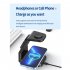 3 in 1 Wireless Charging Station Wireless Charger Dock Compatible For iPhone 15 14 13 12 Pro Max Watch 8 7 6 Earphones