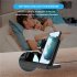 3 in 1 Wireless Charging Station Multiple Devices Wireless Charger Dock with Type C Cable Black