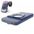 3 in 1 Wireless Power Bank Magnetic Charger Stand Type Quick Charge Devices Compatible for iPhone14
