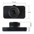 3 inch Ips Hd Display Car Driving Recorder Front And Rear Dual Lens Dash Cam 1080p Night Vision Dvr Auto Camcorder black