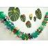 3 meter Colorful Paper Garland Hawaii Birthday Garland Decorative  Ornaments 3M Latte