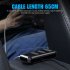 3 way Car  Charger Power Adapter Dual Usb Ports Car Cigarette Lighter Socket Splitter black