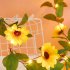 30 LED Battery Powered Sunflower String Lights for Wedding Party Decoration Simulation Sunflower Light String Warm White Home Decor Warm White