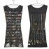 30 Pocket 24 Hanging Loop Storage Bag Jewelry Holder Necklace Bracelet Earring Ring Organizer Jewelry Bag 83 45cm black