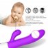 30 Speed Vibration Dildo Rabbit Vibrator For Women Usb Charge Dual Motor G Spot Vibrators Female Sex Toys blue Rechargeable