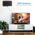 3000miles Range 1080p Hd Digital Tv Antenna Indoor Outdoor Dvb t2 Tv Antenna with Amplifier Signal Booster Black