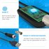 3000miles Range 1080p Hd Digital Tv Antenna Indoor Outdoor Dvb t2 Tv Antenna with Amplifier Signal Booster Black