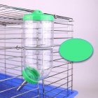 300ML Pet  Water  Dispenser Water Bottle No Drip For Rabbit Squirrel Hamster Green