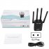 300Mbps Wireless WIFI Router WIFI Repeater Booster Extender Home Network 802 11b g n RJ45 2 Ports  British regulations