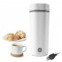 300W Portable Travel Electric Kettle Anti Scalding Design 304 Stainless Steel Fast Water Boil Tea Pot Suitable For Milk Coffee Water Tea Green  US plug 
