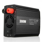 300W Power Inverter DC 12V to 110V AC Car Converter with 4 2A Dual USB Car Adapter for Smartphones Laptop Breast Pump
