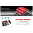 300W Power Inverter DC 12V to 110V AC Car Converter with 4 2A Dual USB Car Adapter for Smartphones Laptop Breast Pump