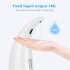 300ml Soap Dispenser Automatic Liquid Soap Dispenser Infrared Smart Sensor Touchless Foam Shampoo Machine White