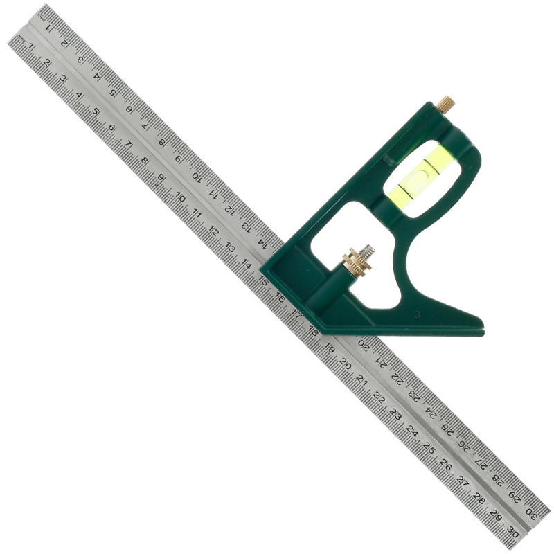 300mm Adjustable Combination Square Angle Ruler Diy Precise Woodworking Ruler