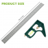 300mm Adjustable Combination Square Angle Ruler Diy Precise Woodworking Ruler Carpenter Tools A10D10