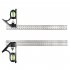 300mm Angle Ruler Built in Spirit Level 45 Degree Woodworking Measuring Tools Set