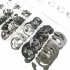 300pcs E clip Circlip External Retaining Clips Assortment Set 9 Sizes Spring Steel Snap Ring Washers as shown in the picture