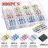 300pcs Solder Seal Wire Connectors Kit Heat Shrink Butt Connectors Waterproof Insulated Electrical Wire Terminals